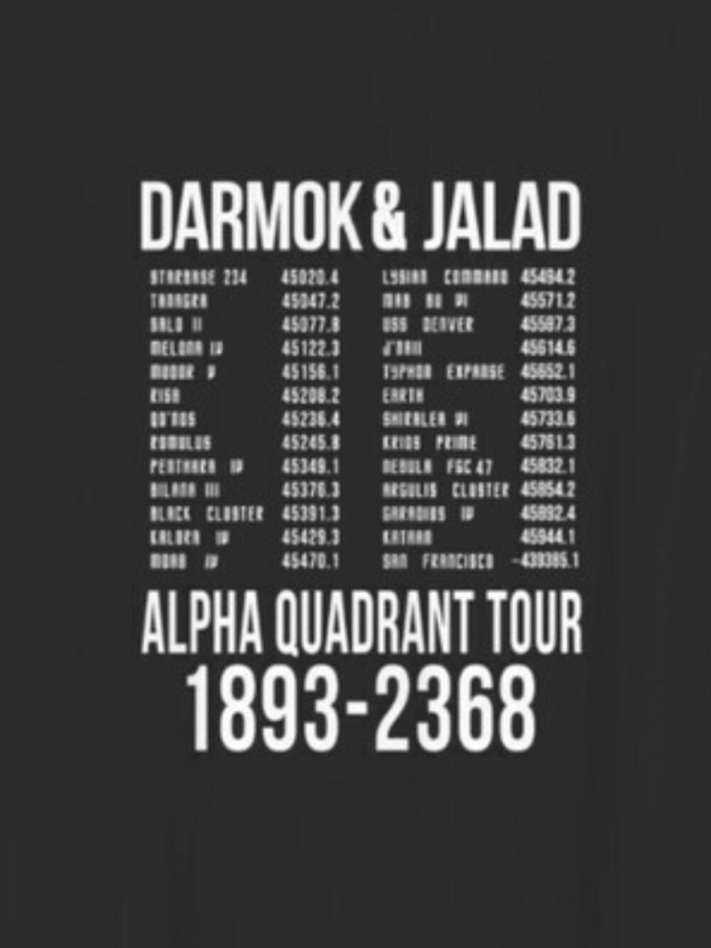 Darmok Jalad Tanagra Star Trek Meme Fan T-Shirt - Picture 3 of 6